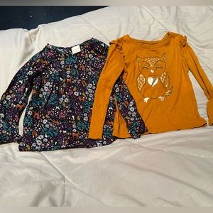 Jumping Beans Long Sleeve Nature / Animal Shirts in Little Girls 4 / 4T